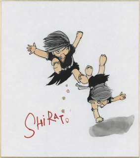 Sanpei Shirato Hand-Drawn Color Shikishi | Mandarake (Big Web)