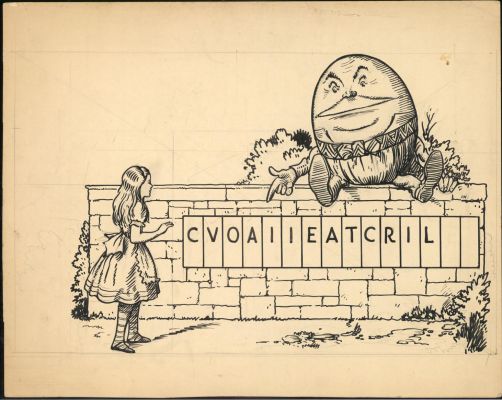 Carlson-Original Puzzle Page Art | Russ Cochran