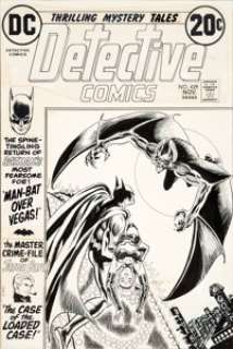 Nick Cardy Detective Comics #429 Cover Man-Bat Original Art (DC, 1972).... | Heritage