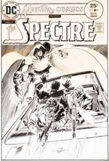 Jim Aparo Adventure Comics #440 Spectre Cover Original Art (DC, 1975).... (Total: 2 Items)