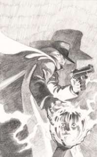 Jim Steranko - The Shadow Preliminary Artwork Original Art (1974).... | Heritage