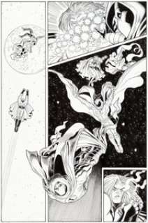  - Arthur Adams and Walden Wong Hulk #8 Story Page 4 Original Art (Marvel, 2009)....