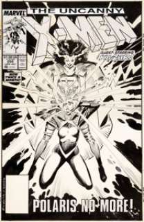  - Marc Silvestri and Dan Green Uncanny X-Men #250 Cover Original Art (Marvel, 1989)....