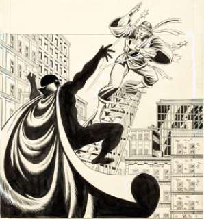 Jim Starlin and Al Milgrom Special Marvel Edition #16 Cover Shang-Chi Original Art (Marvel, 1974)....