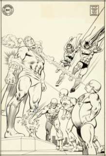 Curt Swan and Murphy Anderson World’s Finest #190 Cover Superman and Batman Original Art (DC, 1969).... | Heritage