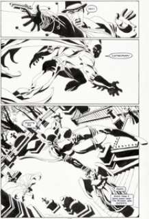 Tim Sale Batman: The Long Halloween #5 Story Page 9 Original Art (DC Comics, 1997)....