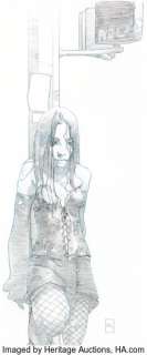 Joshua Middleton NYX #3 Cover and Concept Art X-23 First Appearance Original Art Group of 3 (Marvel, -