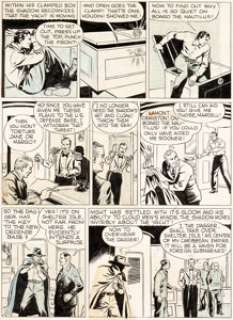 Vernon Greene Shadow Comics V1#12 Pages 22 and 23 Original Art (Street & Smith, 1941). This iconic -