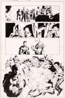 Jim Cheung et John Livesay Young Avengers #11 Planche 3 (Marvel, 2005)....