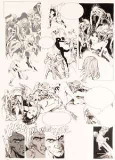 Esteban Maroto - Dax The Warrior Planche 6 (Warren Publishing, c. 1972-74). Esteban Maroto Dax The Warrior Story Page 6 Original Art (Warren Publishing, c. 1972-74).