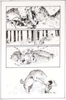 Garry Brown - Black Road #3 Planche 19 (Image Comics, 2016). Garry Brown Black Road #3 Story Page 19 Original Art (Image Comics, 2016).