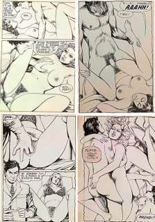 Bruno Tremulo | Attualità Gialla #15 - 90 Original pages by Tremulo - Full Erotic Story - Page volante - Exemplaire unique - (1982) | Catawiki