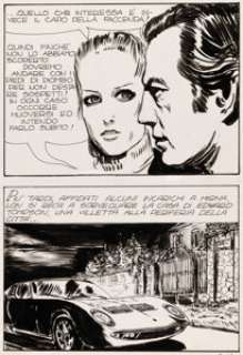 Milo Manara | #8 Page 41 (Furio Viano Editore, 1969). Milo Manara | Heritage