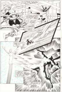 Jim Valentino and Steve Montano - Guardians of the Galaxy #6 Story Page 6 Original Art (Marvel, 1990)....