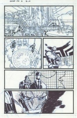Eric Canete | Iron Man Enter the Madarin, issue #1, page 7 | Galerie 9ème Art