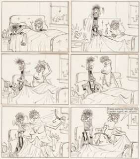 Martin, Don - Don Martin MAD Complete 1-Page Story "Early One Morning" Original Art (EC, c. 1960)....
