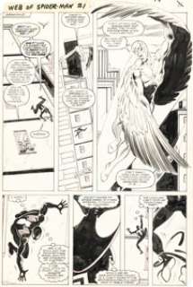 LaRocque, Greg - Greg LaRocque and Jim Mooney Web of Spider-Man #1 Story Page 11 Original Art (Marvel, 1985)....