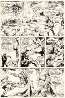 Redondo, Nestor - Nestor Redondo Swamp Thing #14 Story Page 17 Original Art (DC, 1975)....