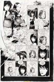 Buckingham, Mark - Mark Buckingham and Mark Pennington Death: The Time of Your Life #3 Story Page 4 Original Art (DC/Vertigo, 1996)....