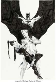 Jerome Opena Batman #100 Variant Cover A Original Art (DC, 2020)....