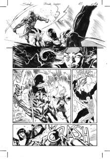 Jonas Scharf | Ultimate Spider-Man: Incursion #3 page 16 | Geoff M Art Sales