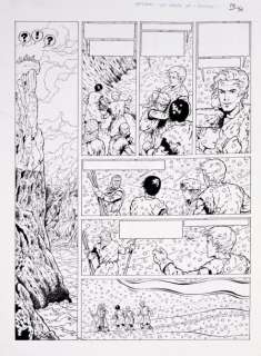 Martin, Jacques / Chaillet, Gilles | Lefranc. Les portes de l’enfer Encre | Coutau Bégarie