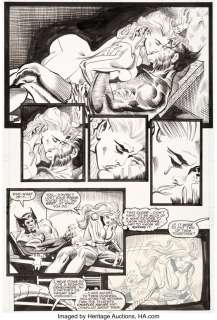 Bogdanove, Jon - Jon Bogdanove and Al Milgrom X-Factor #61 Story Page 11 Original Art (Marvel, 1990)....