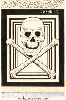 Aparo, Jim - Jim Aparo Batman #426 "A Death In The Family" Chapter 1 Story Original Art Group of 22 (DC, 1988).... (Total: 22 Original Art)