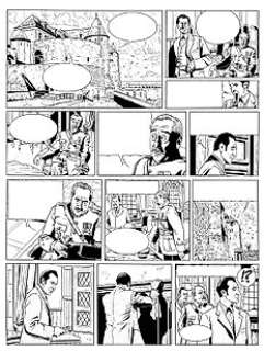 Marniquet, Frédéric - Marniquet, Frédéric - Planche originale - Les Archives secrètes de Sherlock Holmes T4 - L‘Ombre d‘Arsène Lupin - (2014)