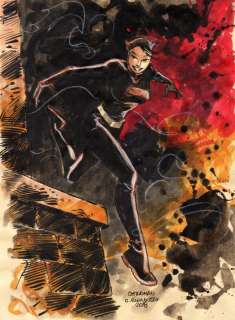 Giancarlo Caracuzzo | Catwoman - Illustrazione Originale - Page volante - Exemplaire unique - (2018) | Catawiki