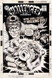 Bob Brown, Mike Esposito - Challengers of the Unknown #63 Cover (1968)