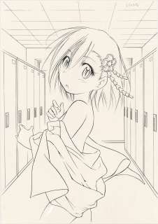 Tsuyoshi Azuma Hand-Drawn Illustrations "Denpa Teacher" 2 sheets | Mandarake (Big Web)