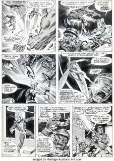 Buscema, Sal | Sal Buscema and Rudy Mesina Rampaging Hulk #9 Story Page 27 Original Art (Marvel, 1978).... | Heritage