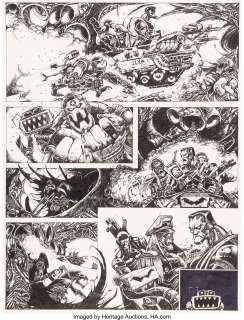 Bisley, Simon - Simon Bisley 2000 AD #555 Unpublished ABC Warriors Story Page 3 Original Art (Fleetway Publications, 1988)....
