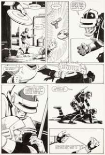 Cirocco, Frank - Frank Cirocco and Terry Austin Alien Legion #1 Story Page 26 Original Art (Marvel/Epic, 1984)....