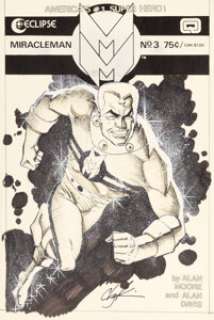 Chaykin, Howard | Howard Chaykin Miracleman #3 Cover Original Art (Eclipse, 1985).... | Heritage