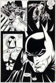 Nolan, Graham - Graham Nolan and Eduardo Barreto Batman: Vengeance of Bane Special #1 Story Page 52 Original Art (DC, 1993)....