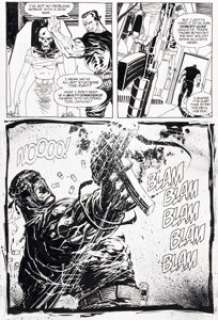 Lee, Jim - Jim Lee Deathblow #2 Story Page 6 Original Art (Image, 1993)....