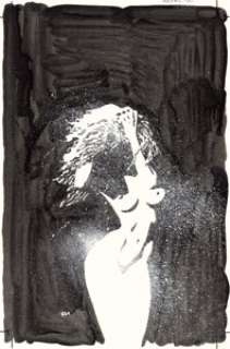 Miller, Frank - Frank Miller Heavy Metal Magazine Vol.23 #5 November-1999 "Goldie" Variant Cover Original Art (HM Communications, ...