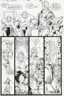 Liefeld, Rob | Rob Liefeld New Mutants #100 Story Page 34 Original Art (Marvel, 1991).... | Heritage