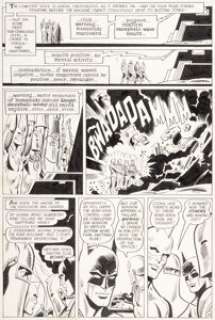 Dillin, Dick - Dick Dillin and Dick Giordano Justice League of America #107 Story Page 22 Original Art (DC, 1973)....