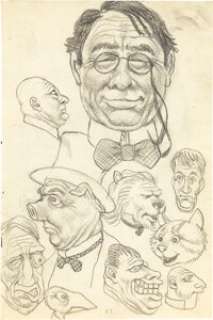 Crumb, Robert | Robert Crumb Sketches Original Art (C. 1963).... | Heritage