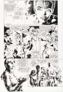 Davis, Alan - Alan Davis, Paul Neary, and Mark Farmer Excalibur Special Edition Story Page 45 Original Art (Marvel, 1987)....