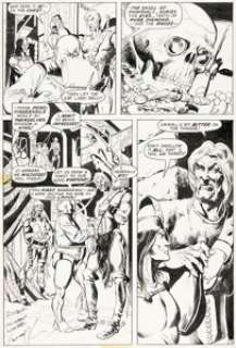 Howard Chaykin and Crusty Bunkers - Sword of Sorcery #2 Story Page 3 Original Art (DC, 1973)....
