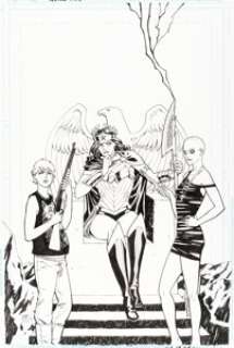 Cliff Chiang - Wonder Woman #11 Cover Original Art (DC, 2012).