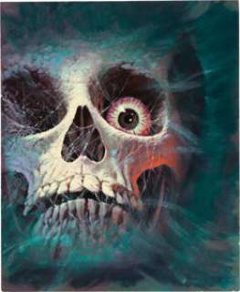 Luis Dominguez Famous Monsters of Filmland #93 Cover Painting Original Art (Warren, 1972).