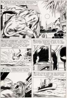 Jack Kirby and Dick Ayers Tales to Astonish #18 Story Page 3 Original Art (Marvel, 1961). | Heritage