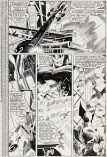 Rick Leonardi and Al Williamson Daredevil #249 Story Page 1 Wolverine Original Art (Marvel, 1987).