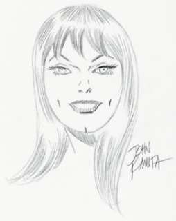 John Romita Sr. - Mary Jane Watson Specialty Sketch Original Art (undated).