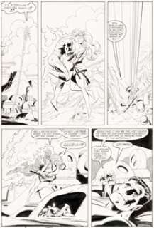 Mike Zeck and John Beatty Marvel Super-Heroes Secret Wars #6 Story Page 14 Original Art (Marvel, 1984). | Heritage
